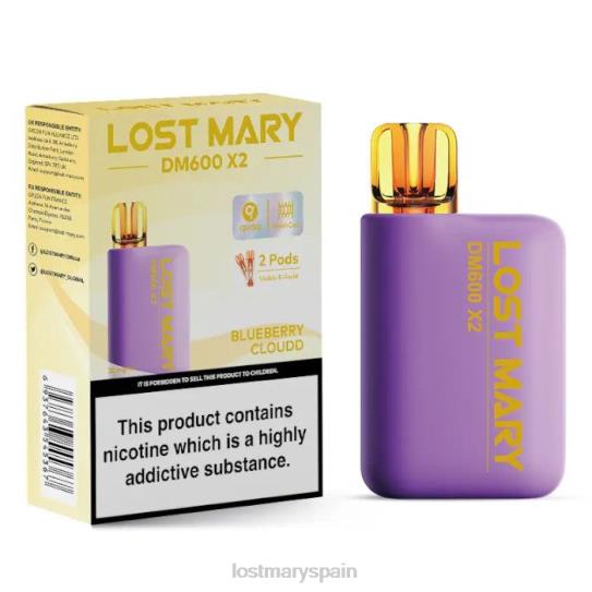 Lost Mary Online- Z88TH190 nube de arándanos vape desechable perdido mary dm600 x2