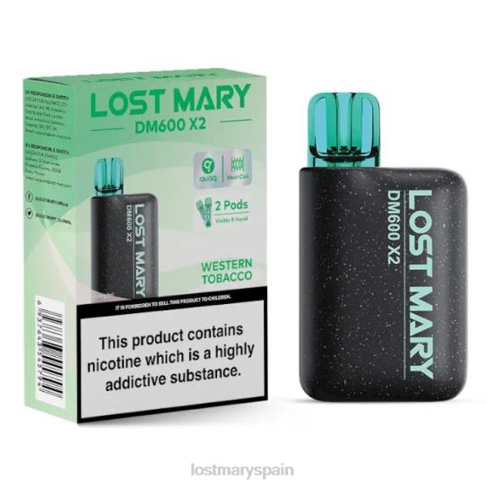 Lost Mary Vape- Z88TH201 tabaco occidental vape desechable perdido mary dm600 x2