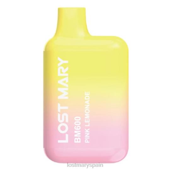 Lost Mary Spain- Z88TH138 limonada rosa vape desechable perdido mary bm600