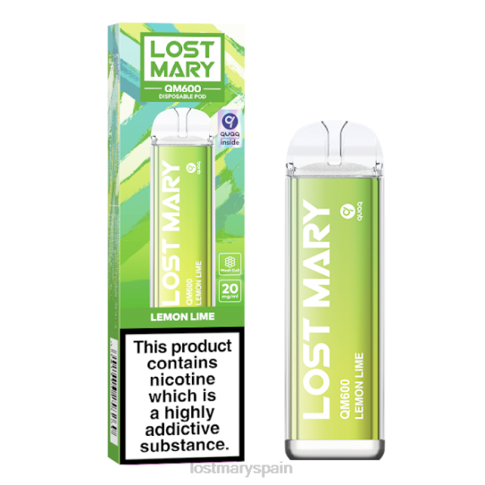 Lost Mary Spain- Z88TH168 Lima Limon vape desechable perdido mary qm600